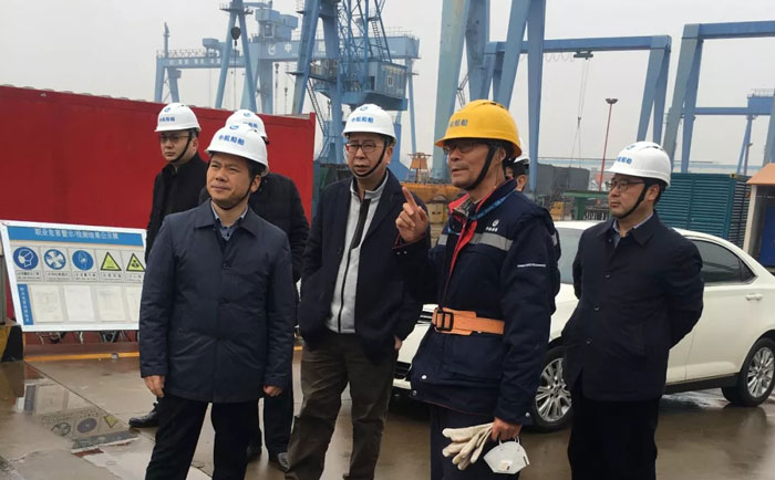 部长盛维林领队查验江都经济开发区、大桥镇节日前安全生产工作