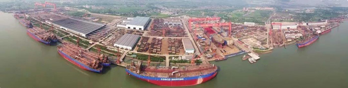 企业风采（二）“国内最大单体造船基地”扬州中远海运重工