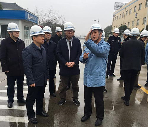 盛维林部长带队检查江都经济开发区2020年节前安全生产工作