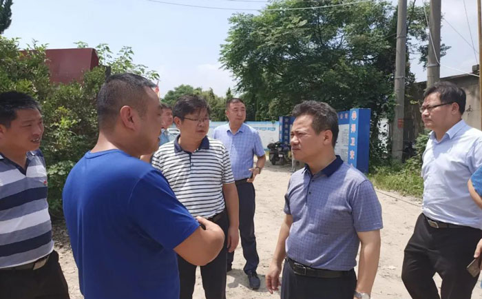盛维林部长领队走访调查江都经济开发区